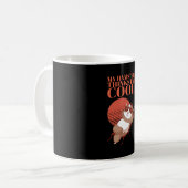 Hamster - Mein Hamster denkt, ich bin Cool Kaffeetasse (Vorderseite Links)
