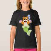 Hamster Mermaid T-Shirt (Vorderseite)