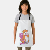 Hamster mit Band Schürze (Insitu)