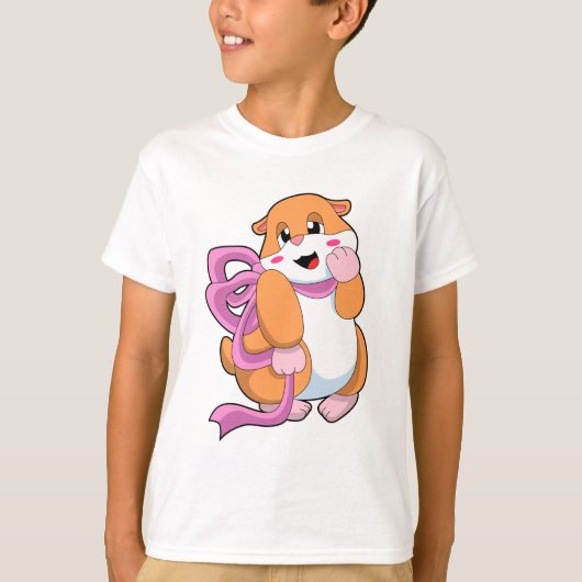 Hamster mit Band T-Shirt (Vorderseite)