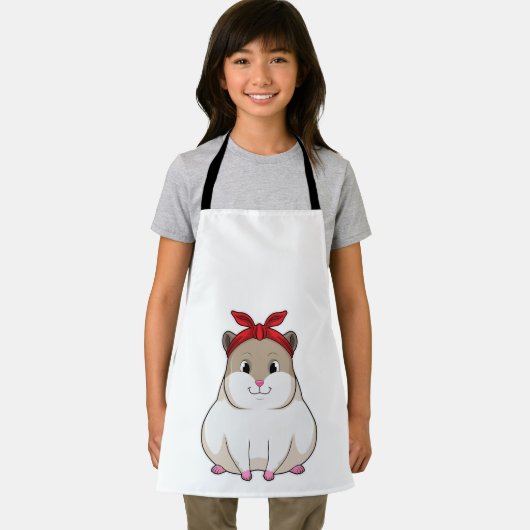 Hamster mit Bandana Schürze (Insitu)