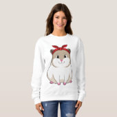 Hamster mit Bandana Sweatshirt (Vorne ganz)
