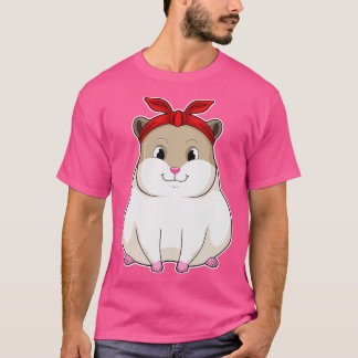 Hamster mit Bandana T-Shirt