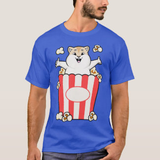 Hamster mit Beutel aus Popcorn T-Shirt