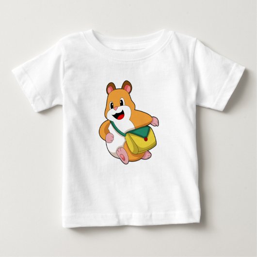 Hamster mit Beutel.PNG Baby T-shirt (Vorderseite)
