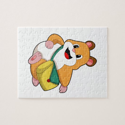 Hamster mit Beutel.PNG Puzzle (Horizontal)