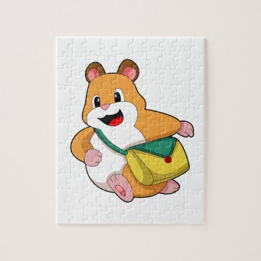 Hamster mit Beutel.PNG Puzzle (Vertikal)