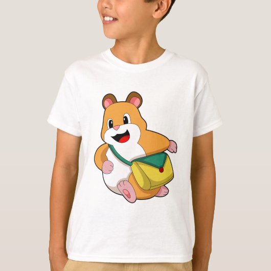 Hamster mit Beutel.PNG T-Shirt (Vorderseite)