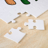 Hamster mit Blume Rose Puzzle (Seite)