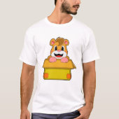 Hamster mit Box T-Shirt (Vorderseite)