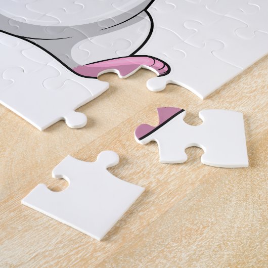 Hamster mit Brille Puzzle (Seite)