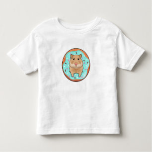 Hamster mit Donut Kleinkind T-shirt