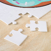 Hamster mit Donut Puzzle (Seite)