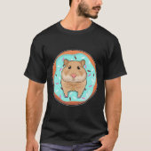 Hamster mit Donut T-Shirt (Vorderseite)