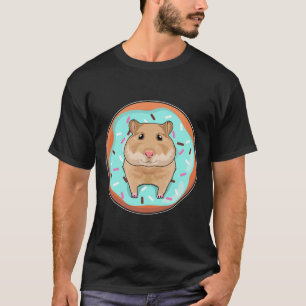 Hamster mit Donut T-Shirt