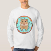 Hamster mit Donut T-Shirt (Vorderseite)