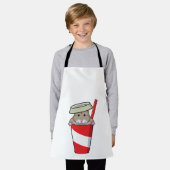 Hamster mit Drink Schürze (Getragen)