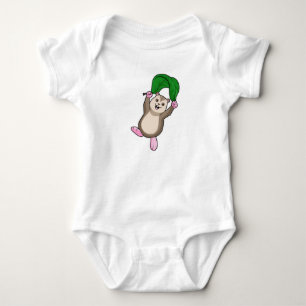 Hamster mit Fallschirm Baby Strampler