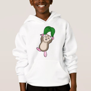Hamster mit Fallschirm Hoodie