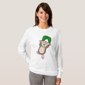 Hamster mit Fallschirm T-Shirt (Vorne ganz)