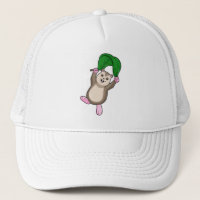 Hamster mit Fallschirm