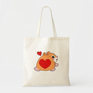 Hamster mit Herz Tragetasche