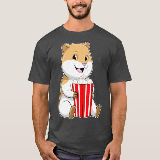 Hamster mit Knochen von Popcorn T-Shirt