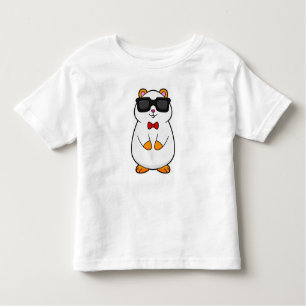 Hamster mit Sonnenbrille & Bow-Krawatte Kleinkind T-shirt