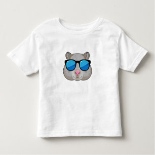 Hamster mit Sonnenbrille Kleinkind T-shirt