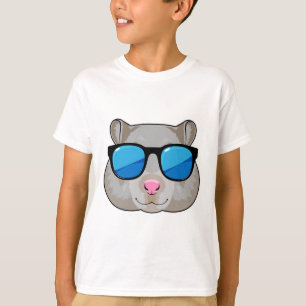 Hamster mit Sonnenbrille T-Shirt