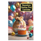Hamster mit Spaß im Kalender (Titelbild)