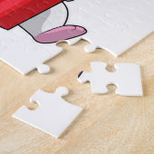 Hamster mit Tasse und Trinkstroh Puzzle (Seite)