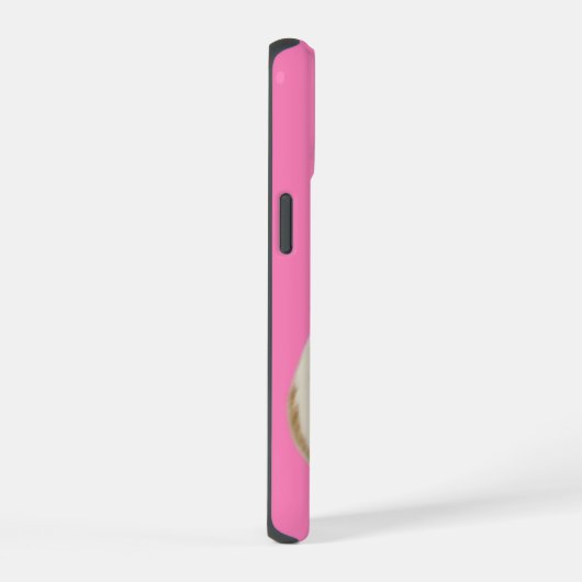 Hamster mit Top Hat Fun Animal iPhone 15 Hülle (Rechte Seite)