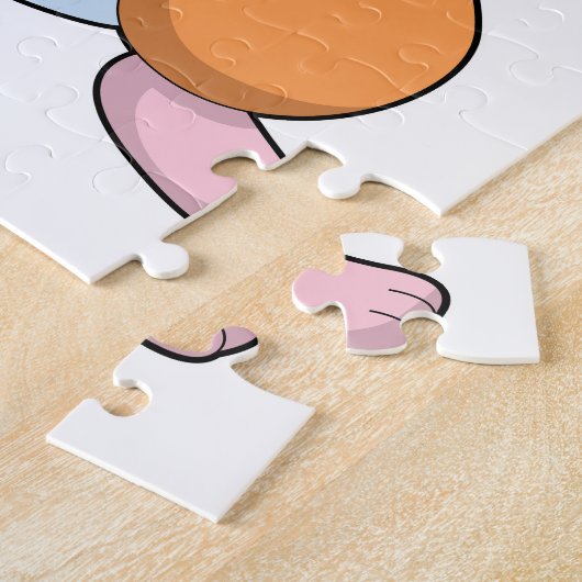 Hamster mit Walnuss Puzzle (Seite)