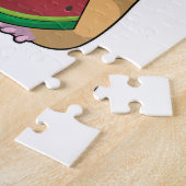 Hamster mit Watermelon Puzzle (Seite)