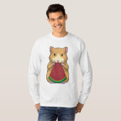 Hamster mit Watermelon T-Shirt (Vorne ganz)