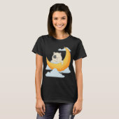 Hamster Moon Clouds T-Shirt (Vorne ganz)