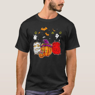 Hamster Mummy Hexen Pumpkin Devil Halloween Kosten T-Shirt