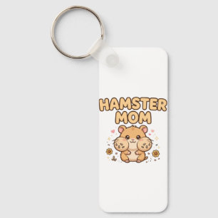 Hamster-Mutter-Schlüsselanhänger Schlüsselanhänger