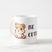 Hamster - Niedlich sein Kaffeetasse (Vorderseite Links)