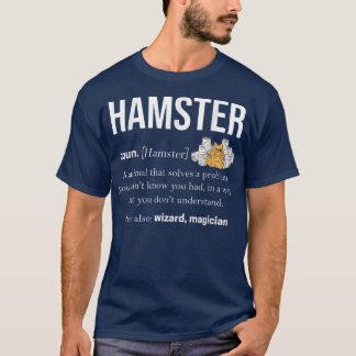 Hamster Nocturnal Omnivore Guinea Rodent T-Shirt