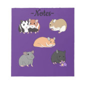 Hamster notizblock (Vorderseite)