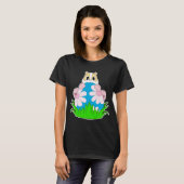 Hamster Ostern Osterei T-Shirt (Vorne ganz)