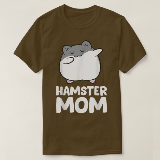 Hamster Owner Hamster Mama T-Shirt (Design vorne)