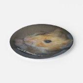 Hamster-PapierTeller Pappteller (Schrägansicht)
