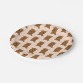 Hamster Pappteller (Schrägansicht)