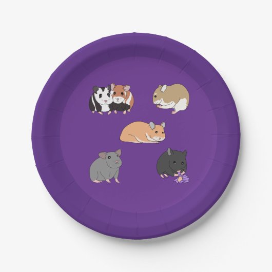 Hamster pappteller (Vorderseite)