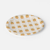 Hamster Pappteller (Schrägansicht)