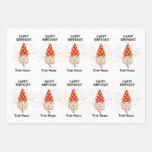 Hamster Partying - Tiere beim Geburtstag Geschenkpapier Set (Vorderseite)