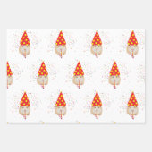 Hamster Partying - Tiere mit Party Geschenkpapier Set (Vorderseite)